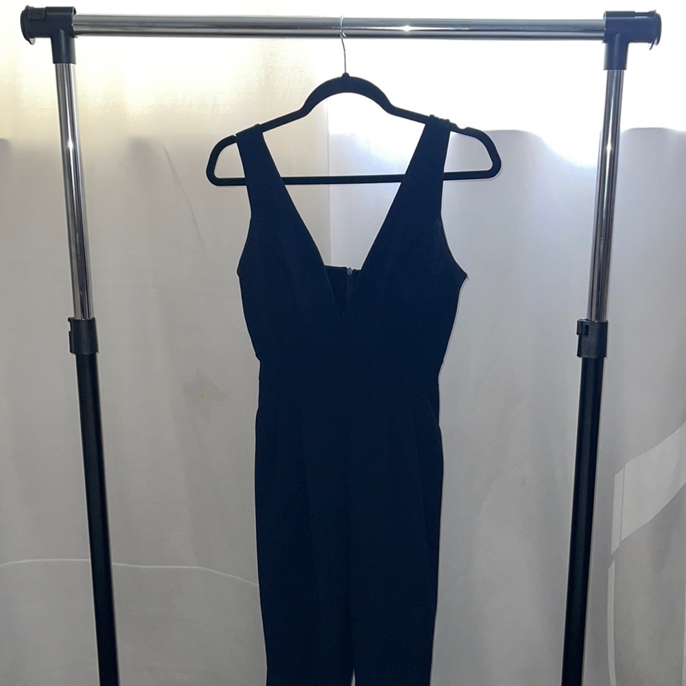 BooHoo Navy Jumpsuit